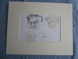 "Schizzi di Caffé" - Verkauf Sammlung Jürg Stamm - Zeichnung