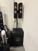 Sony Audiosystem schwarz mit Stativ gebraucht