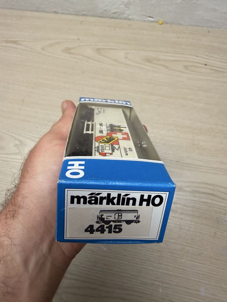 Märklin Modellini di ferrovie: Marklin Güterwagen 4415 HO – Usato da Herzogenbuchsee venduto da ioa_zcm6 1
