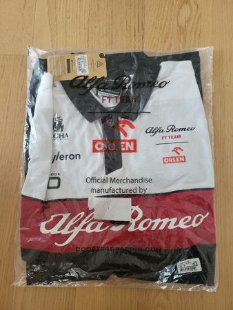 Alfa Romeo F1 Team T-Shirt. Grösse M - NEU
