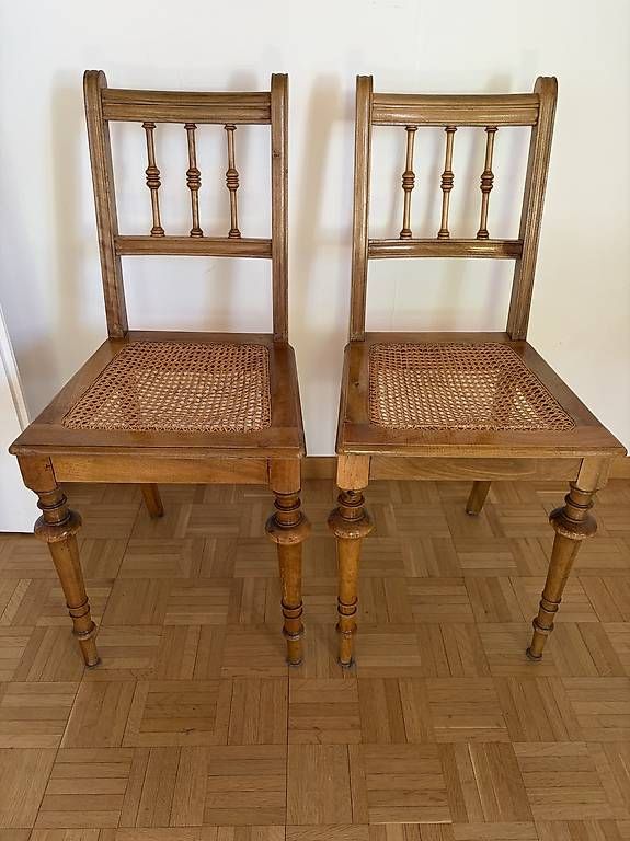 Chaises: Holzstühle, 4x – D'occasion à Rotkreuz par cdm_pzc6