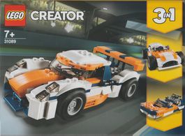LEGO CREATOR 3 IN 1 31089 AUTO DA CORSA  new‪