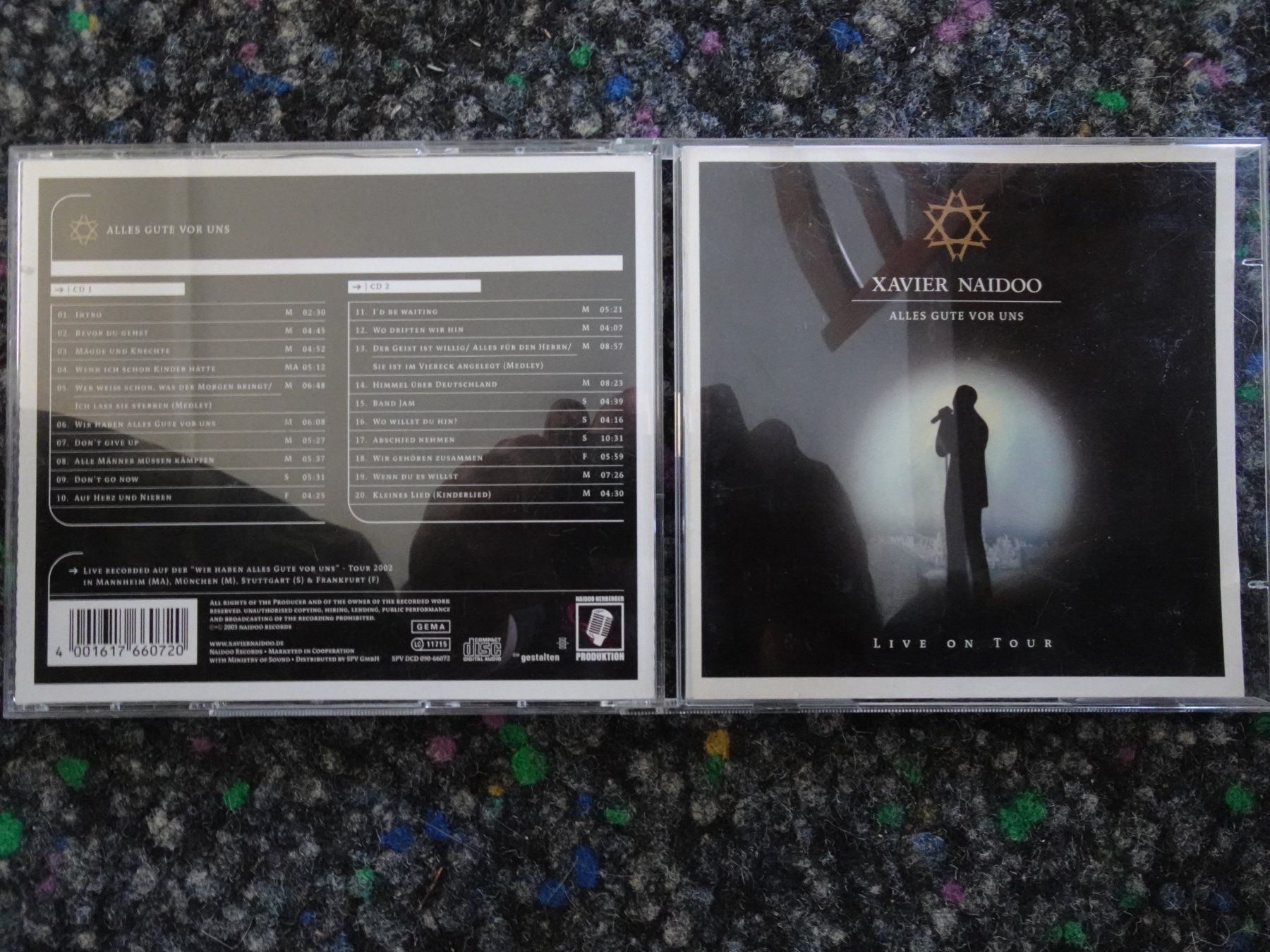 CD: Doppel-CD : Xavier Naidoo – Usato da Lotzwil venduto da Kiddis