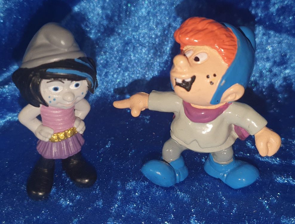 SCHLEICH Schlumpf Figur – Rotznase, Sammlerfigur Für Kinder Ab 3 Jahren