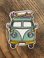 Aufnäher Patch zum Aufbügeln Van Life VW Bus Surfer Life