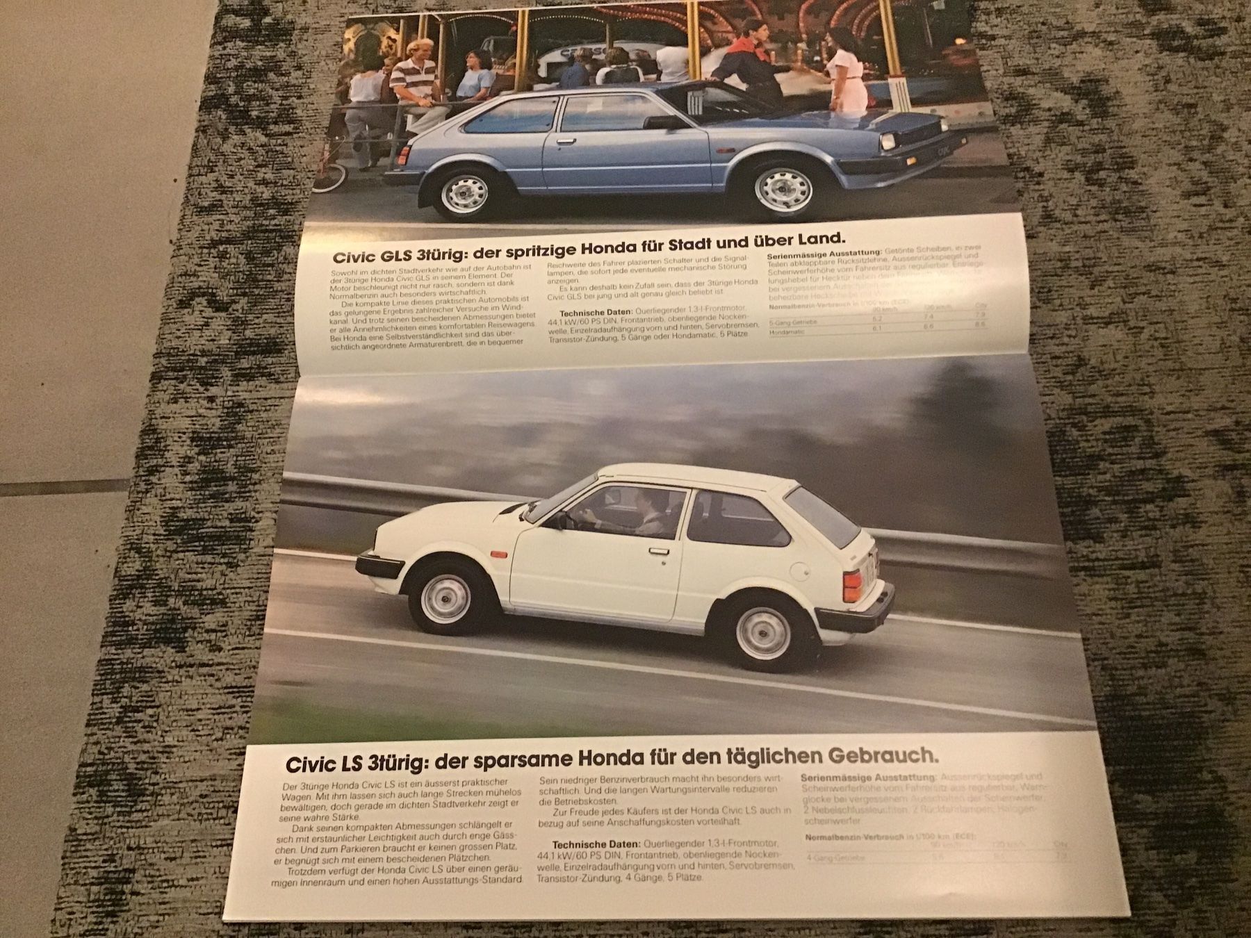 Honda Documenti: Honda Programm Verkaufsprospekt 1982 – Usato da Scherzingen venduto da Starseller62 1