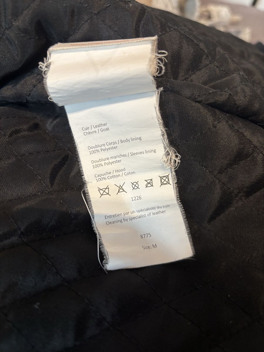 Giacche: Herren Lederjacke Serge Pariente, M – Usato da Vordemwald venduto da tiw_x56r 4