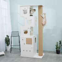 CatS Design 2 in 1 Kratzbaum & Katzenklo