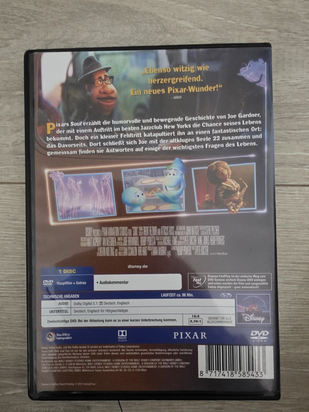 Tutti i DVDs: DVD Disney Pixar Soul – Nuovo (secondo la descrizione) da Wigoltingen venduto da Zuckerfee84 1