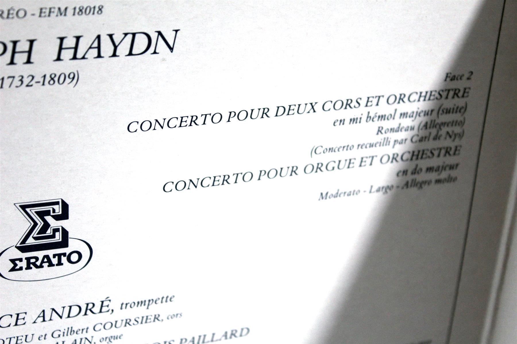 CD: MAURICE ANDRE: Haydn - Trompette – Usato da Bern venduto da vinyl-heaven 5