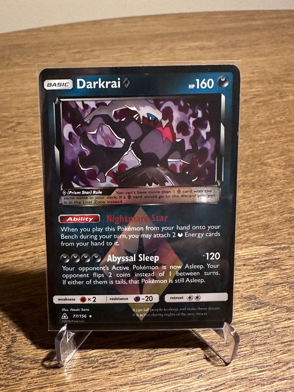 Pokémon Cartes à collectionner: Darkrai Prism 77 Ultra Prism – D'occasion à Forch par PokeZurich