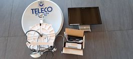 Satelliten TV-Anlage komplett