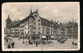 Schaffhausen, Oberstadt mit Frohnwagplat