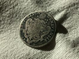 Monnaie Genève 1714 comme photos