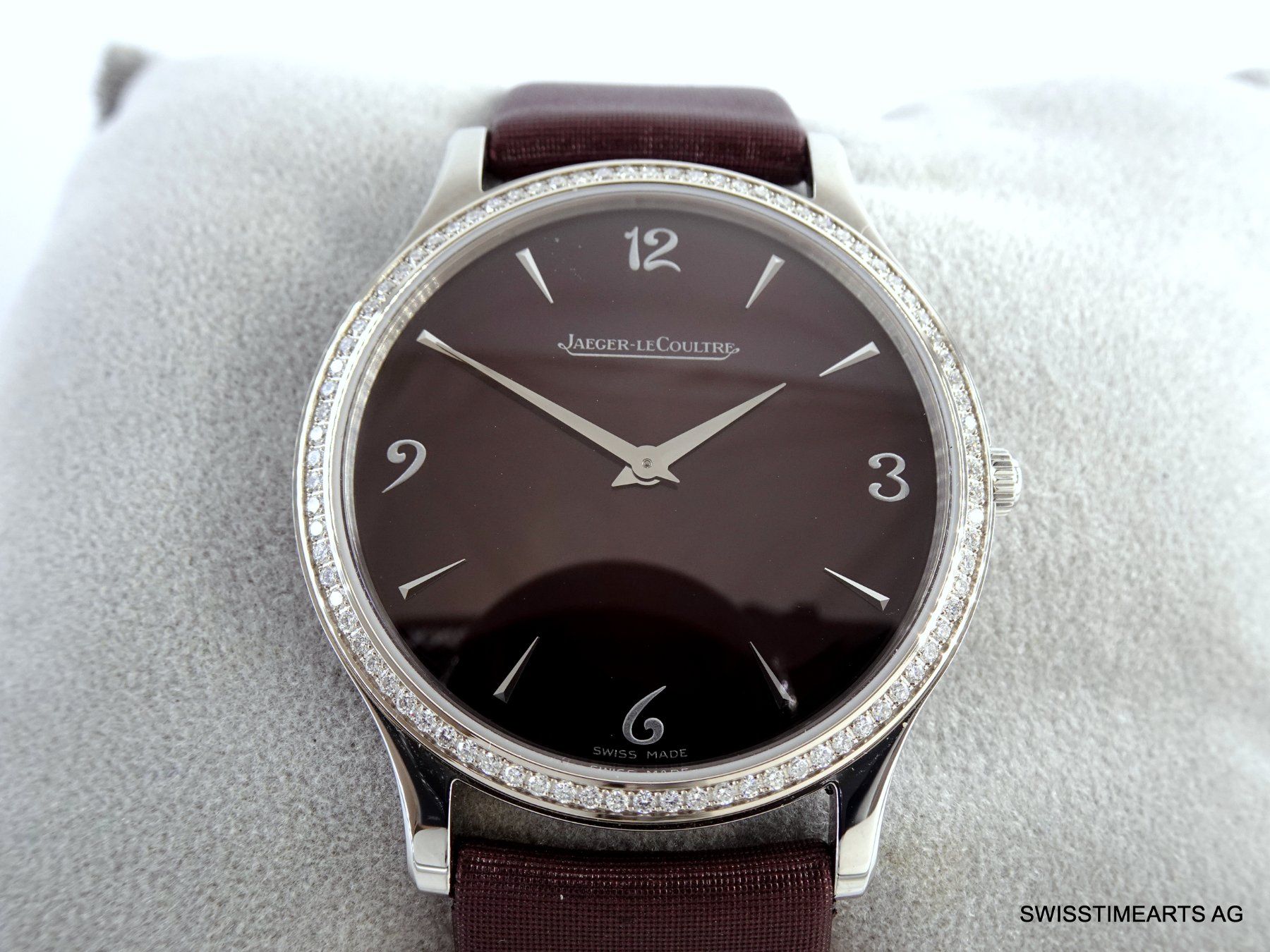 Jaeger-Lecoultre Orologi: JAEGER LE COULTRE MASTER CONTROL DIAMANTEN ULTRA FLACH – Usato da Zürich venduto da SWISSTIMEARTS-AG 1