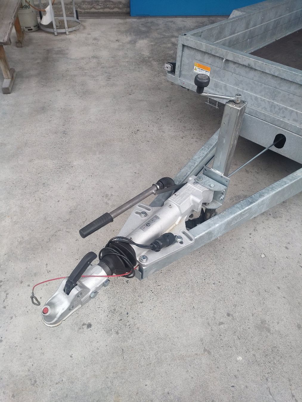 Saris Rimorchi: Baumaschinen Transportanhänger – Usato da Thusis venduto da MG85 7