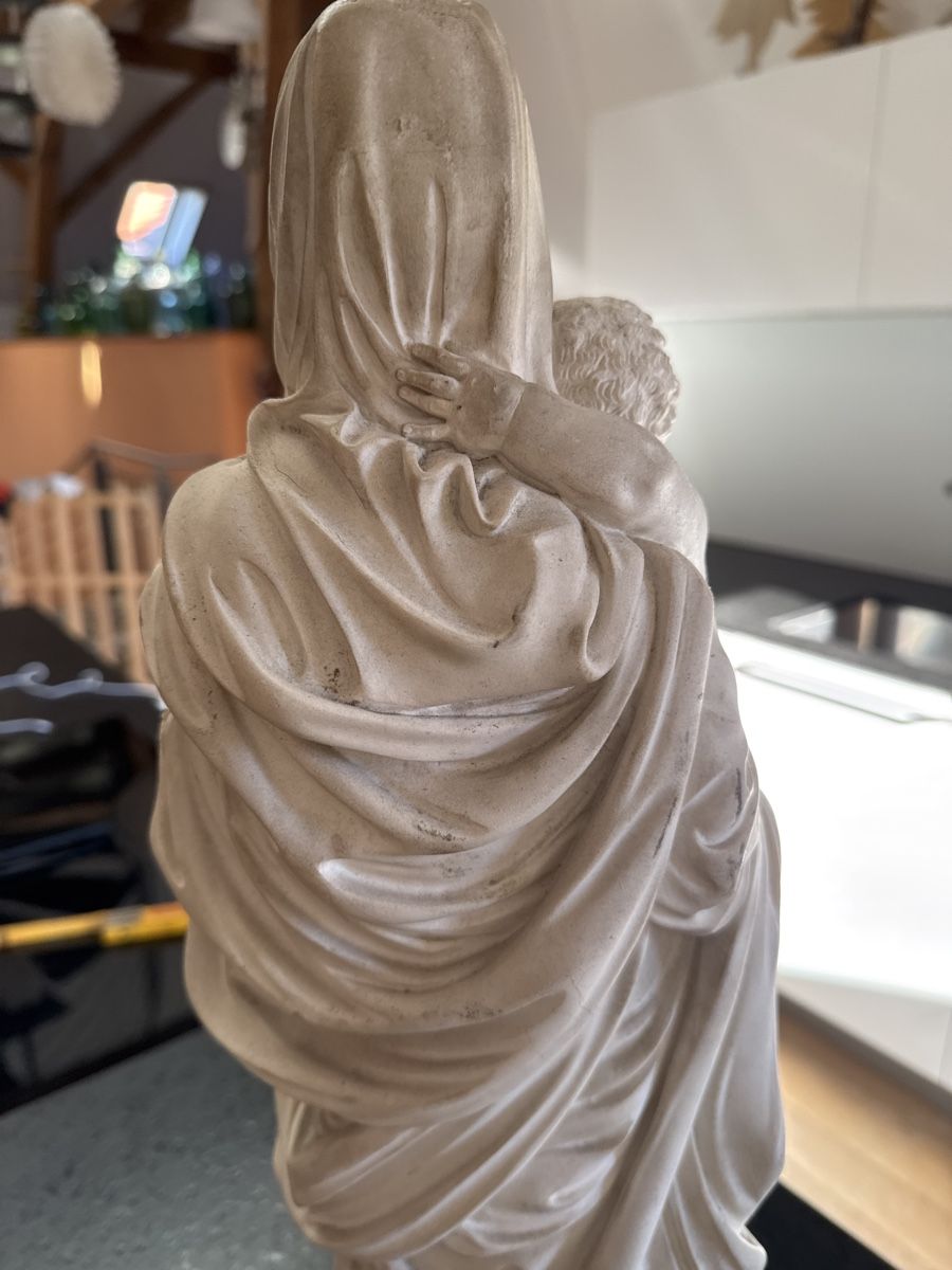 Sculture & Statue: Wunderbare Muttergottes Statue mit Kind 65 cm, 12 kg – Usato da Schmitten FR venduto da mantom 6