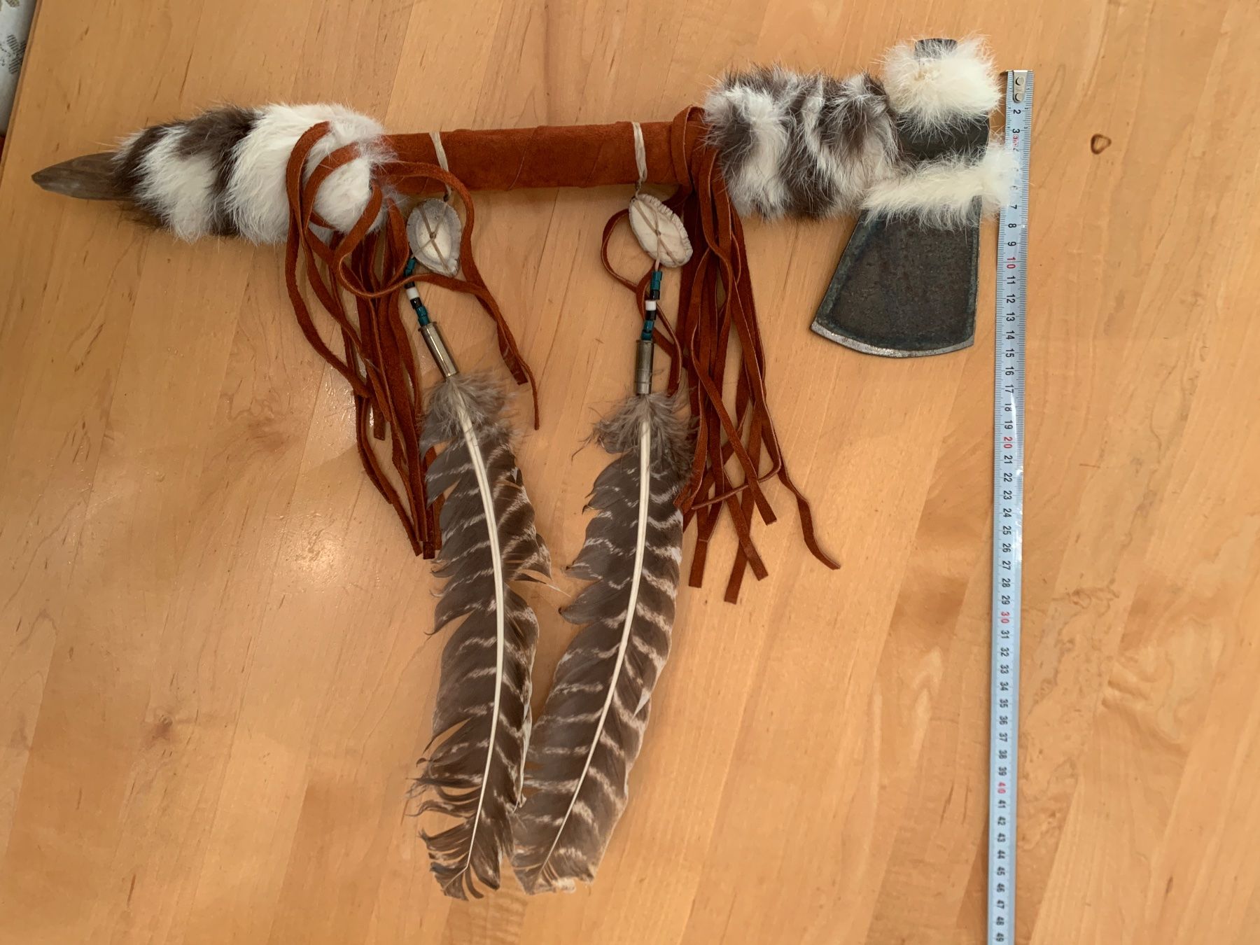 Toutes les décorations: Tomahawk traditionnel artisanal – D'occasion à Lausanne par ftrevaz 1