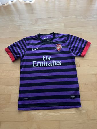 Fussball Trikot Nike Arsenal Grösse. M Lila/Schwarz