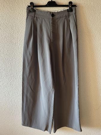 Elegante graue Weitbein-Hose von Zara Gr. S passt auch M Gr
