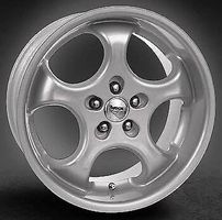 10x17 5x120 et20 silber-lackiert Brock B2 (Einzelstück)