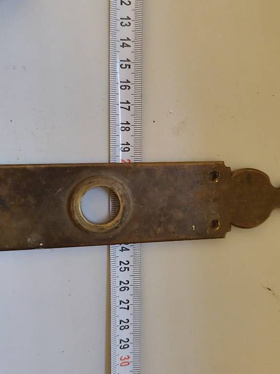 Ferramenta: Antike Türgriff/ Türdrücker, Bronze  – Usato da Frutigen venduto da Daniel_Fru 1