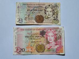 Banknoten aus Guernsey