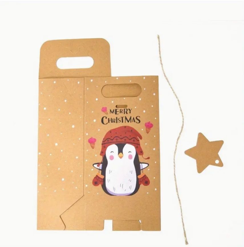 Tutte le decorazioni: Geschenktüte aus Kraftpapier "Pinguin" – Nuovo e nell'imballaggio originale da Wagenhausen venduto da M.Sieg 1