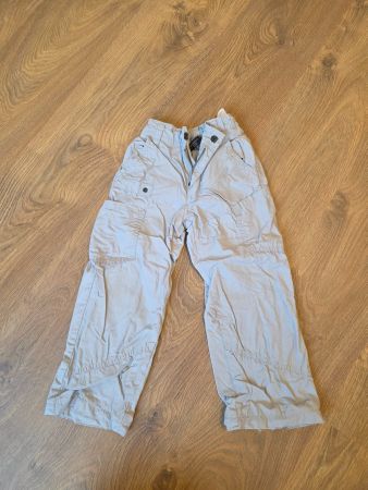 Hose leicht gefüttert grau Gr. 104