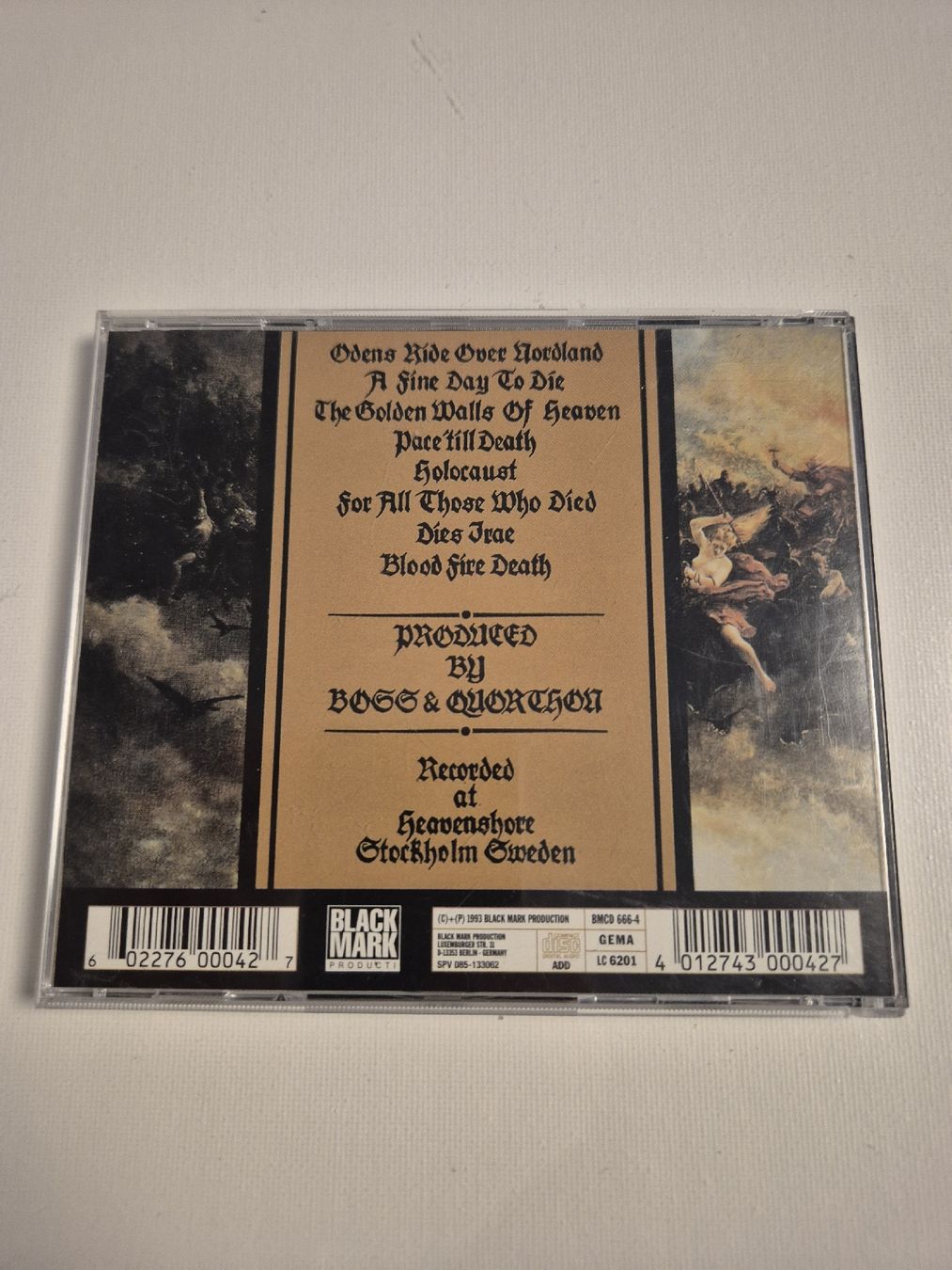 CDs: Bathory -  Blood Fire Death - CD – Neu (gemäss Beschreibung) aus Uster von newwave0 1