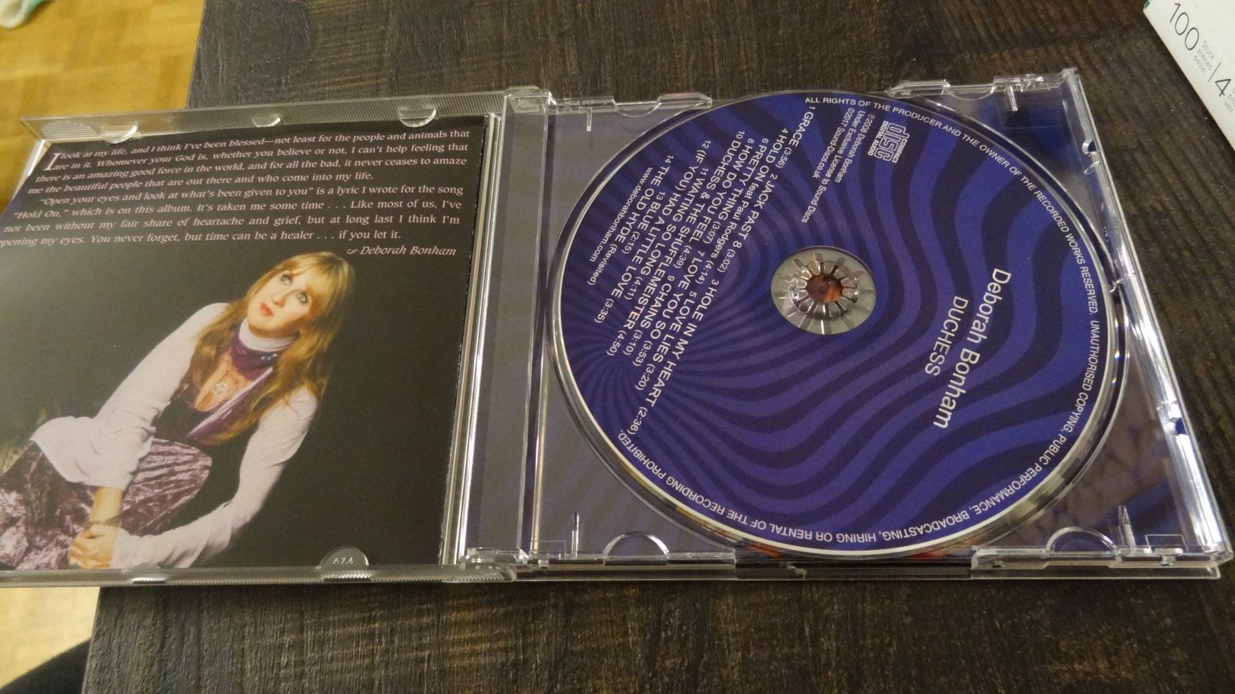 CDs: Deborah Bonham - Duchess CD – Gebraucht aus Olten von Disc-Ausverkauf 1