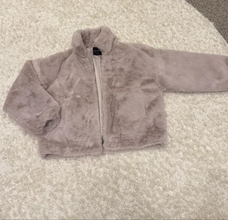 Kunstfelljacke Alcott beige Grösse M 