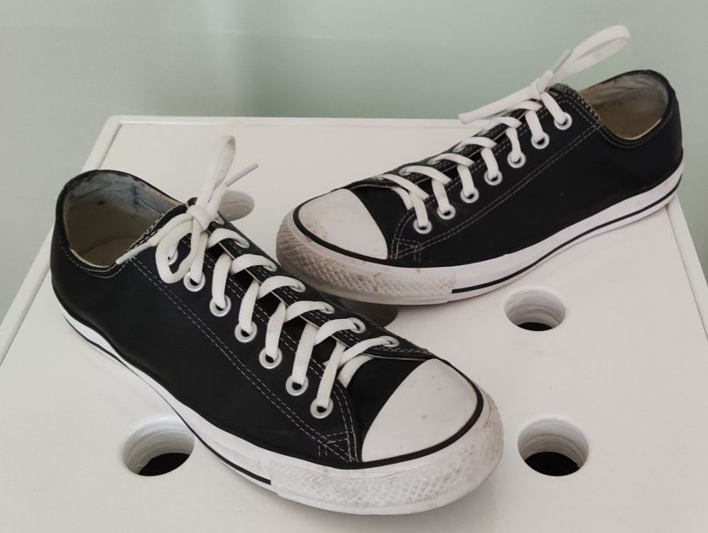 all star converse leder