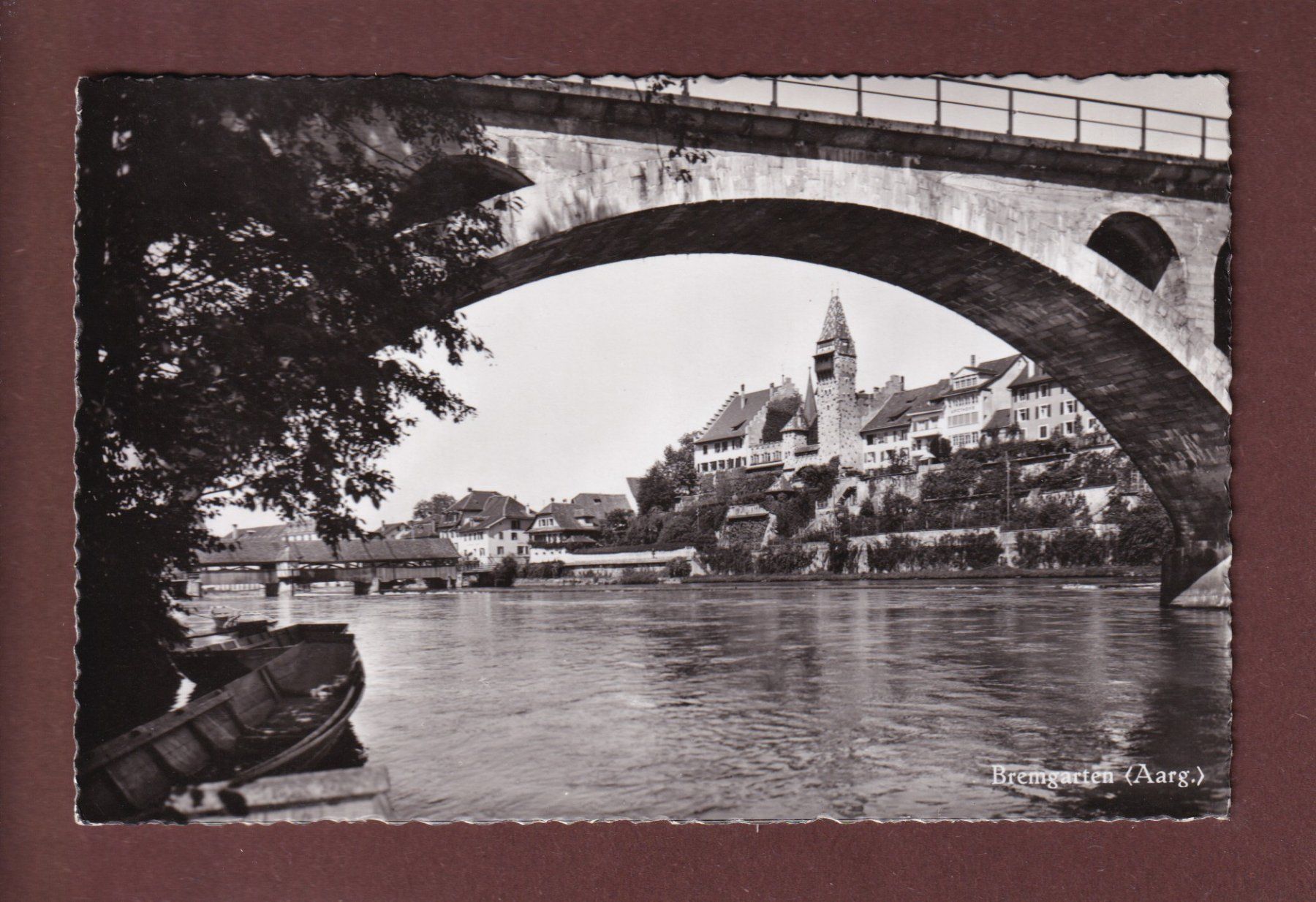 Cartoline postali: BREMGARTEN - Teilansicht – Usato da Pully venduto da nicecards