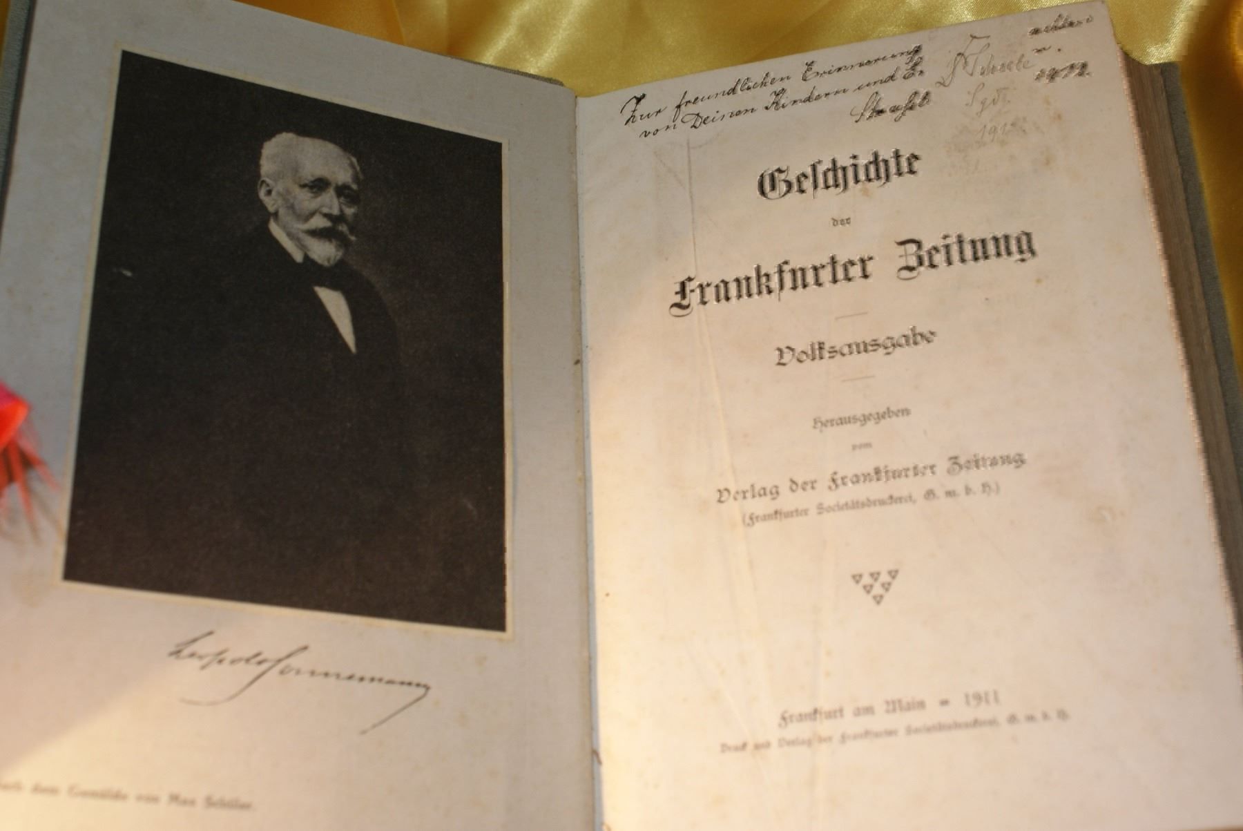 Riviste & Magazine: (E)Geschichte Frankfurter Zeitung 1911 – Usato da Buchs AG venduto da Buchhandel 2