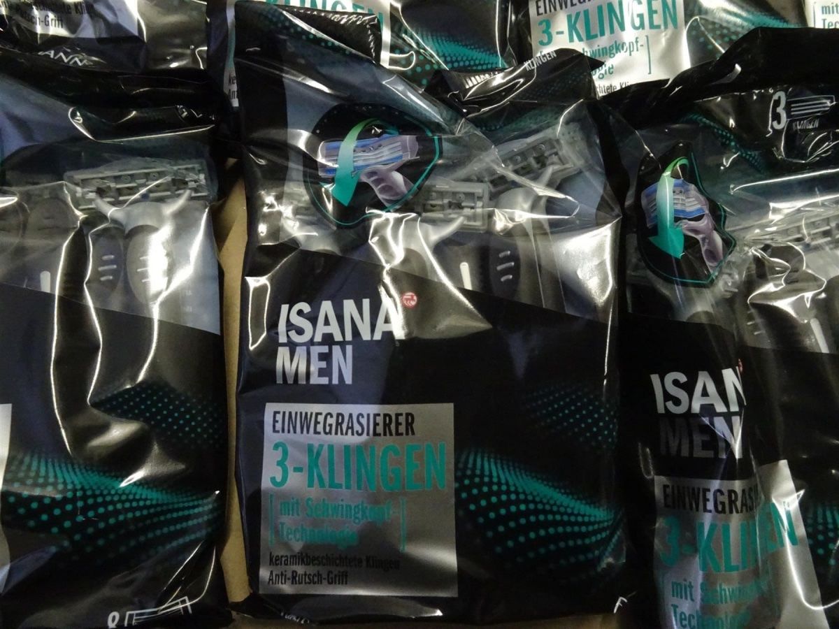 Rasierapparate & Rasierklingen: 16 Packungen Einweg Rasierer – Neu und originalverpackt aus Necker von liq24