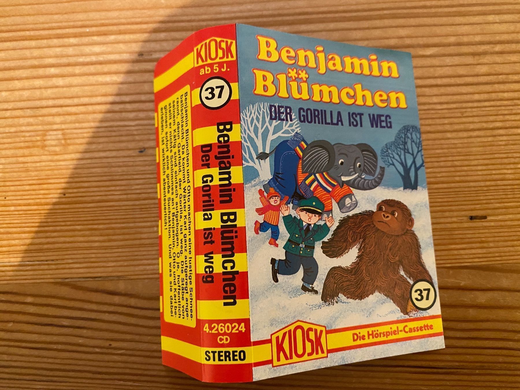 Musicassette: Kassette - Benjamin Blümchen (Folge 37) – Usato da St.Gallen venduto da kingsamas 3