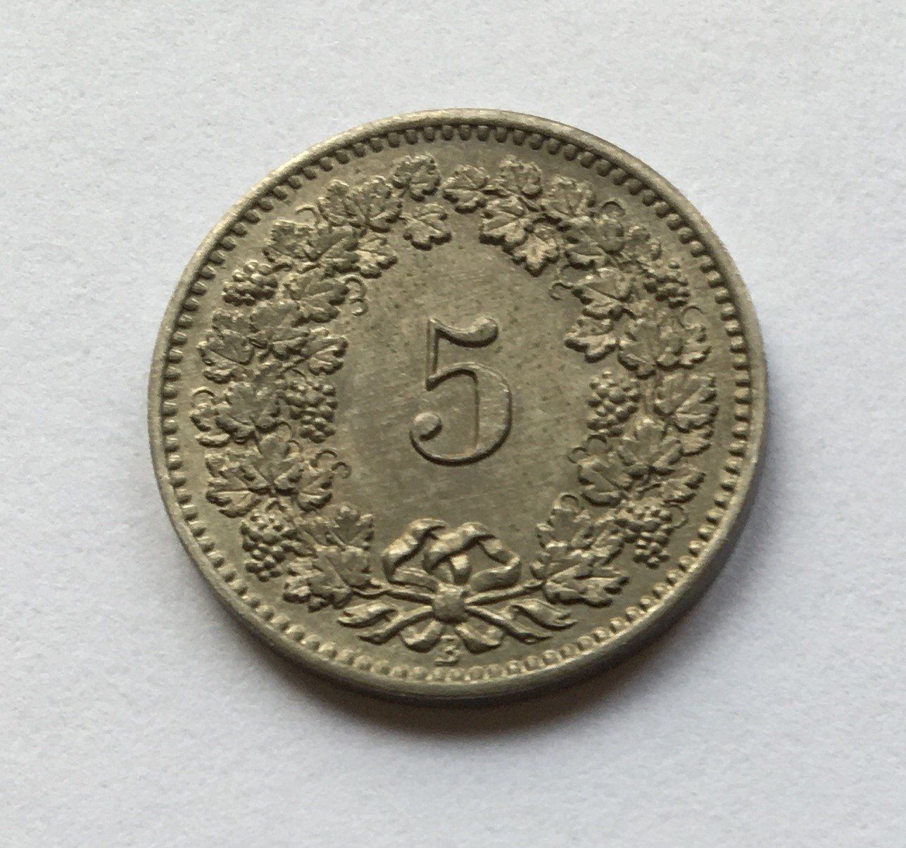 Tutti le monete: 1888 5 Rappen -unz – Usato da Kirchberg SG venduto da Helveticus00 1