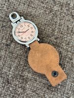 Vintage Uhr Gürteluhr WRANGLER Leder/Edelstahl TOP RAR