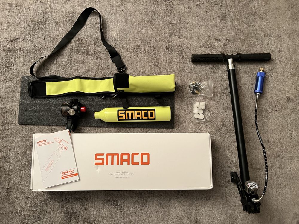 PromiseFly Mini Tauchflasche 0.5L - Tragbare Pressluftflasche Für Schnorcheln & Tauchtraining