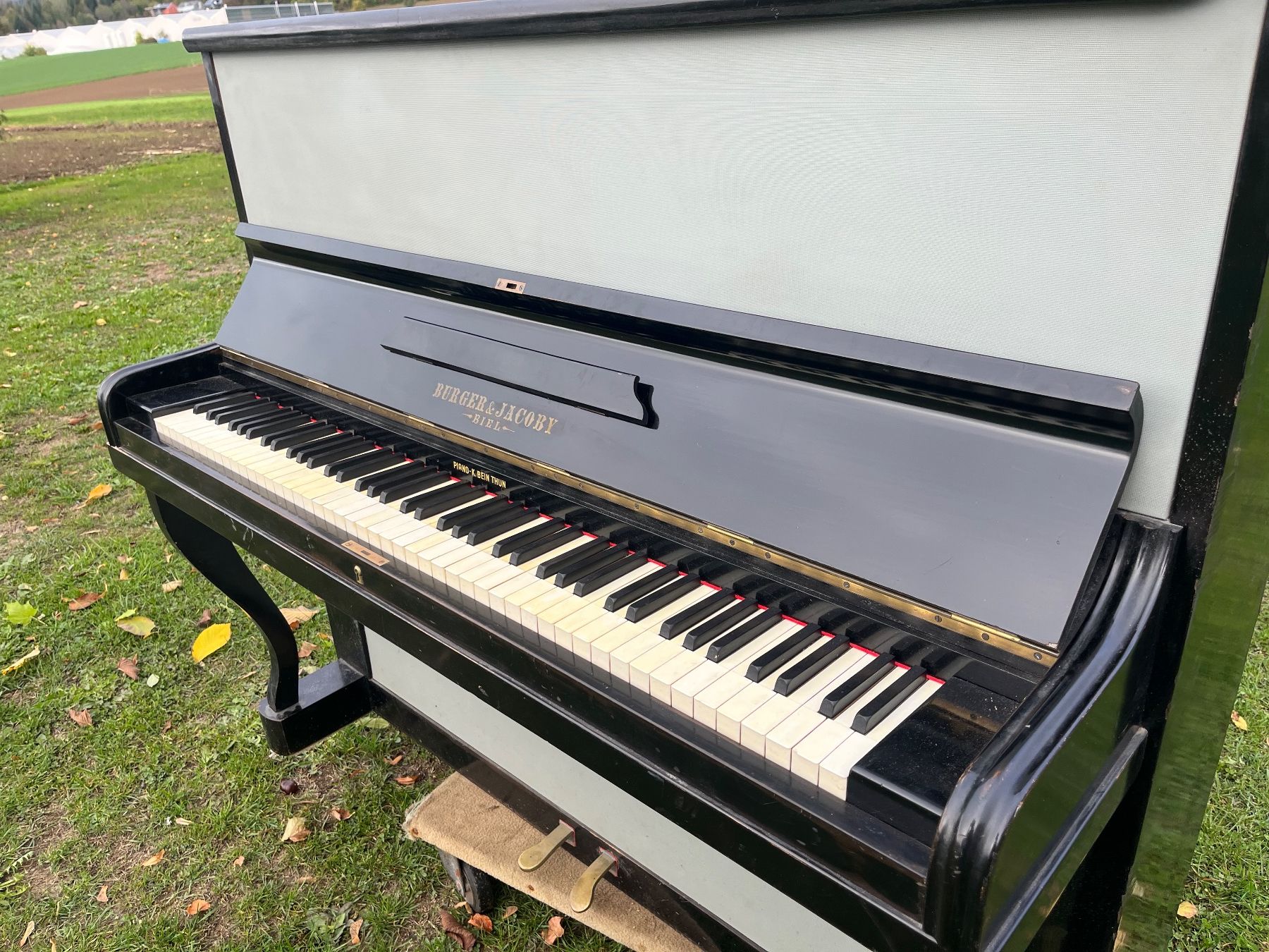 Burger & Jacobi Musikinstrumente: Klavier Burger Jacoby – Gebraucht aus Allmendingen b. BE von juair 1