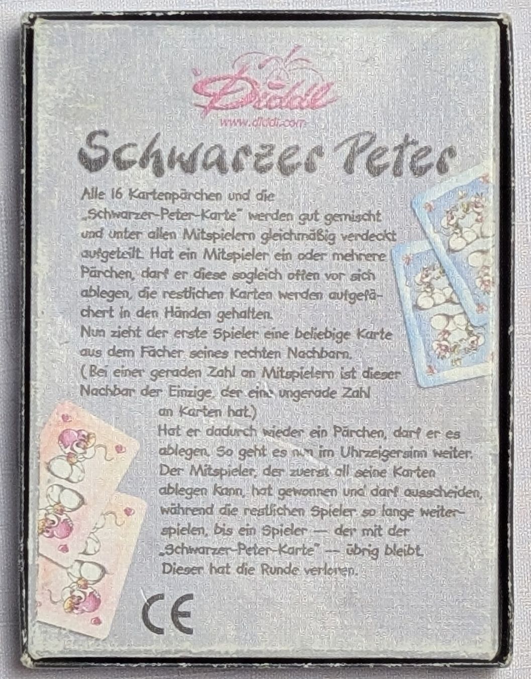 Spiele: Vintage Diddl - Schwarzer Peter – Neu (gemäss Beschreibung) aus Wängi von ABIZONE-86 3