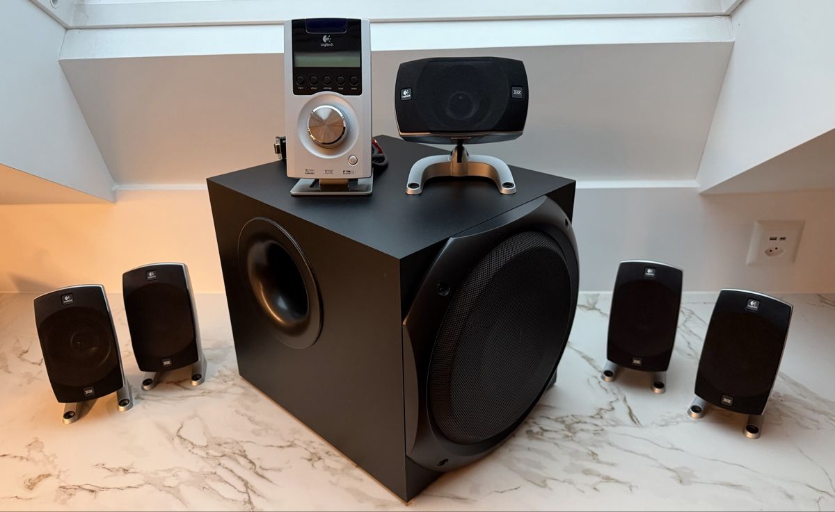 Logitech Casse acustiche: Logitech Z-5500 Digital 5.1 THX Surround-System  Komplett – Usato da Zürich venduto da Syossmen 1