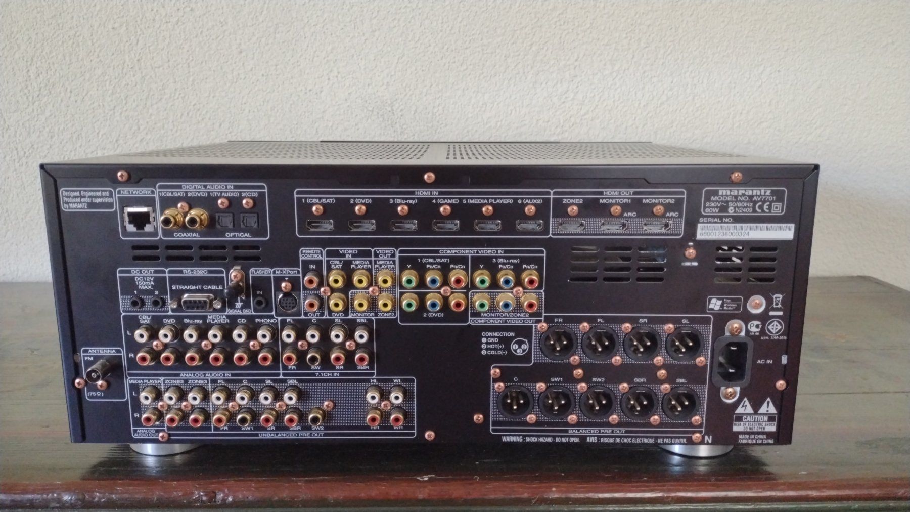 Home Cinema: Marantz AV7701 AV-Vorstufe – Usato da Stans venduto da Moe87 2