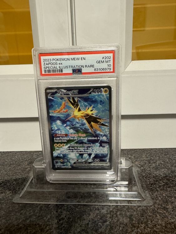 Pokemon Zapdos ex Special Illustration Rare PSA 10 Kaufen auf Ricardo