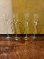 4 Danish Design edle Schnapsgläser Aquavit * verres antique