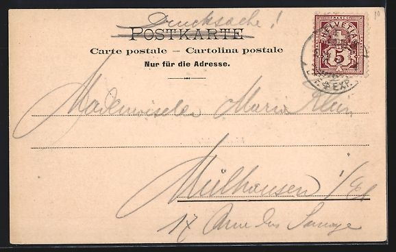 Cartoline postali: Bern, Gesamtansicht der Kirchenfeldbrüc – Usato da Berlin venduto da bartko-reher 1
