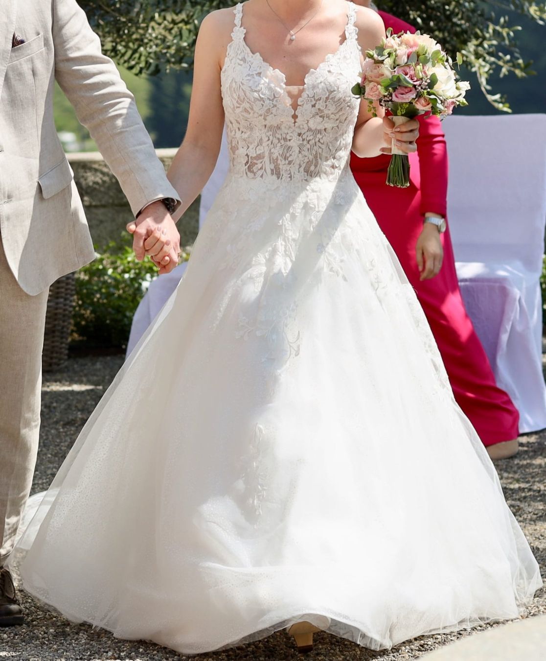 Kleider: Brautkleid weiss mit Schleppe – Gebraucht aus Zofingen von Bachmann4 2