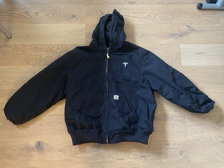 Carhartt Jacke 103940-BLK mit Tesla Logo