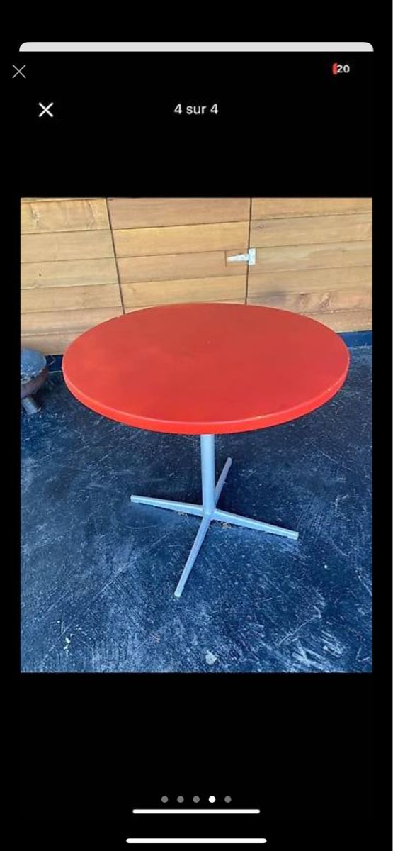 Schaffner Tavoli: Schaffner Tisch/Table Vintage – Usato da Fiaugères venduto da lisalirali 1